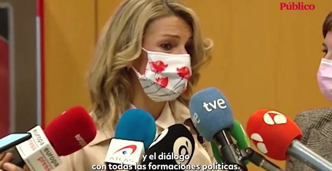 Yolanda Díaz acusa a Sánchez de "opacidad" e "incoherencia" con el Sáhara