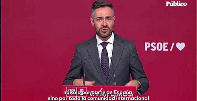 VÍDEO | El PSOE justifica que no ha cambiado su postura sobre el Sáhara pese a que su programa defendió la autodeterminación