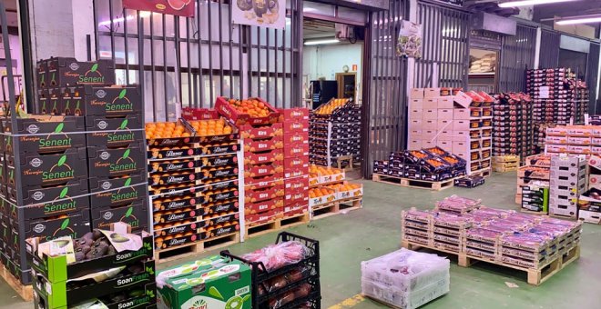 Mercasantander recibe nueve vehículos con 12 toneladas de frutas y verduras