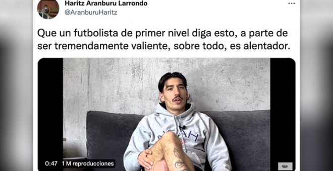 La reflexión viral del futbolista Héctor Bellerín sobre Ucrania y las guerras de las que no se habla