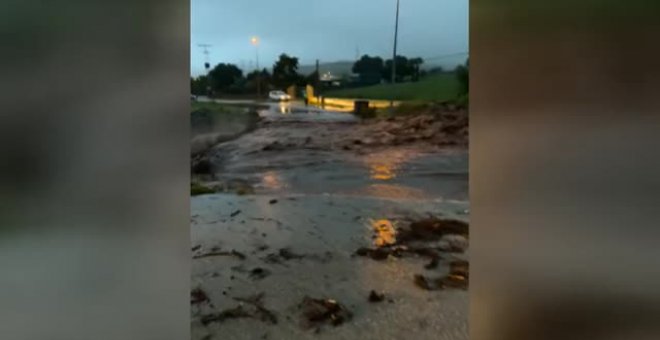 Las lluvias provocan inundaciones en la provincia de Málaga y en zonas de la Comunidad Valenciana y Murcia