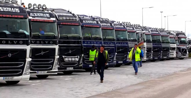 Undécimo día de huelga de transportistas: "No se lo han tomado en serio hasta ayer"