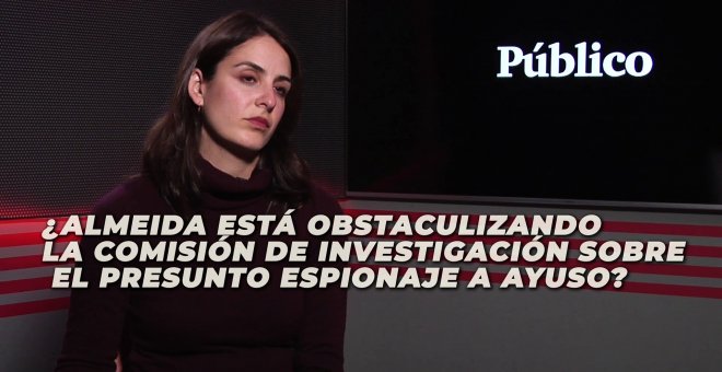 Rita Maestre: "Es Almeida quien tiene que dar un paso al lado"