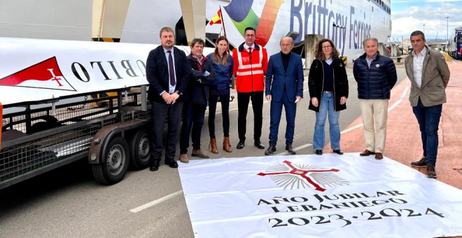 La trainera Pilgrim "surcará el Támesis" con la imagen del Año Jubilar Lebaniego 2023