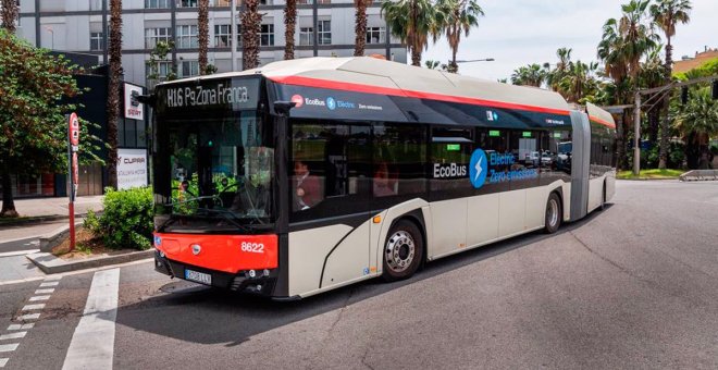 Barcelona incorporará 83 nuevos autobuses eléctricos que sustituirán a modelos diésel