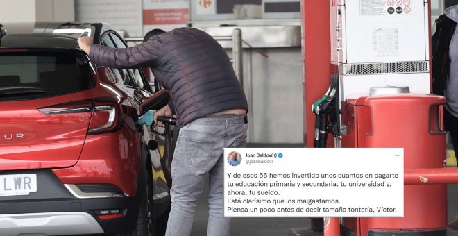 La genial respuesta de Baldoví a un diputado del PP sobre los impuestos en la gasolina