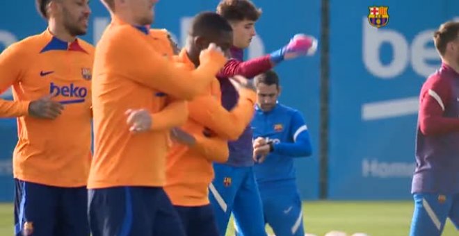Ansu Fati se reincorpora a los entrenamientos del Barça para recuperarse de forma progresiva