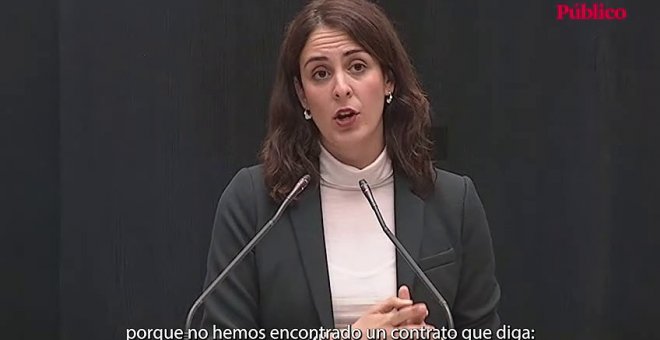 La contundente contestación de Rita Maestre a Almeida sobre el intento de espionaje a Isabel Díaz Ayuso