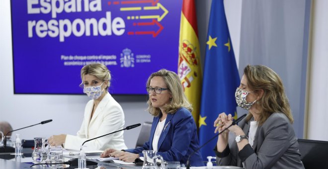 El Gobierno no cede ante la presión del PP y rechaza bajar más impuestos dentro del plan de recuperación