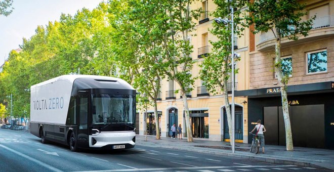 El camión eléctrico Volta Zero circulará por las calles de Madrid en 2023