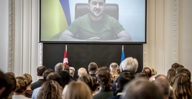 Zelenski intervendrá ante el pleno del Congreso de los Diputados el próximo martes