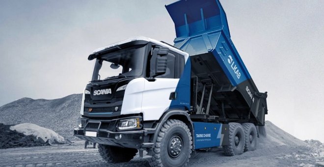 Scania probará dos nuevos camiones eléctricos en una mina de hierro