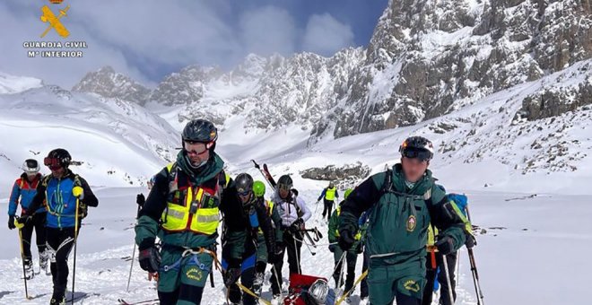 Herido grave un esquiador accidentado en Picos de Europa