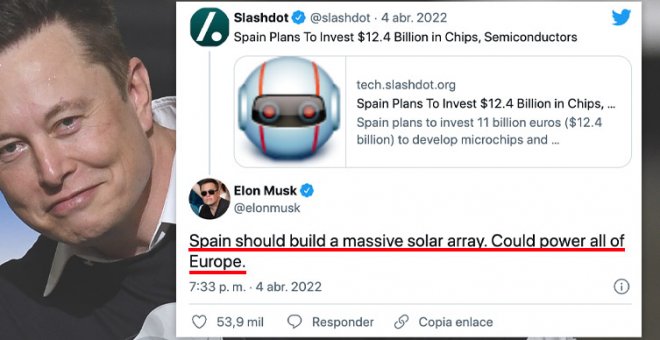 "Si Elon Musk supiera que la derecha española puso un impuesto al sol...": las respuestas a la idea del fundador de Tesla para España