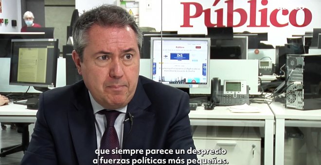 Juan Espadas: "El PSOE va a trabajar por una interlocución que sea útil y constructiva desde la izquierda"