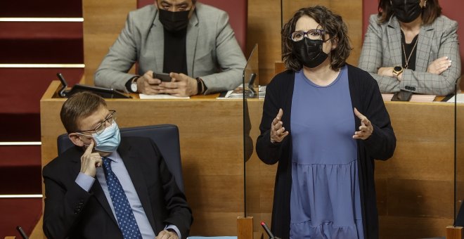 PP y Compromís se enfrentan en Les Corts valencianas por el caso del exmarido de Mónica Oltra