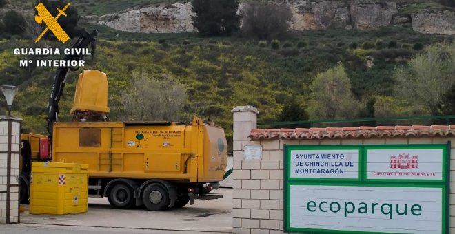 Pillada por las cámaras: detenida una mujer por robar residuos eléctricos en un ecoparque albaceteño