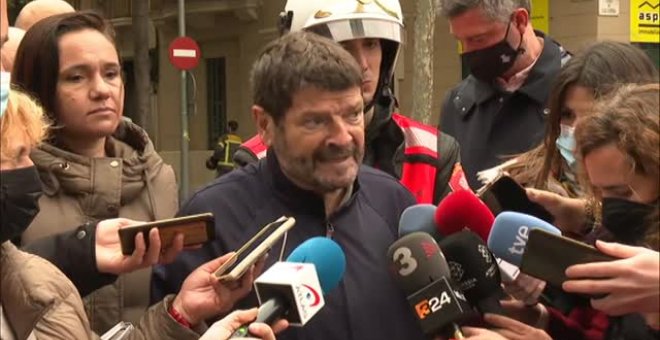La policía mantiene bajo custodia a la sospechosa de provocar el incendio del Eixample en Barcelona