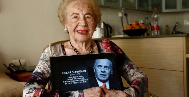 Muere a los 107 años Mimi Reinhard, la secretaria que escribió la lista de Schindler