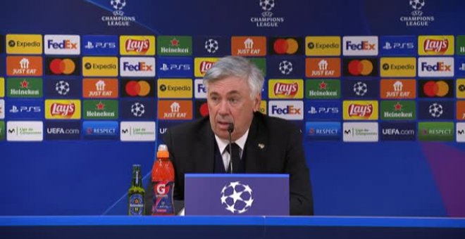 Ancelotti: "La magia del estadio nos ha ayudado, cuanto más se sufre, más feliz estoy"