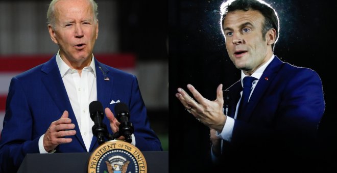 Diferencias entre Biden y Macron sobre la guerra en Ucrania: ¿Es un genocidio?