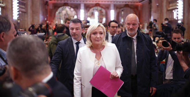 Le Pen afirma que sacará a Francia del Mando Aliado de la OTAN y que quiere "un acercamiento" con Rusia
