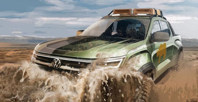 Volkswagen estudia lanzar una gran pick-up eléctrica al estilo de la F-150 Lightning