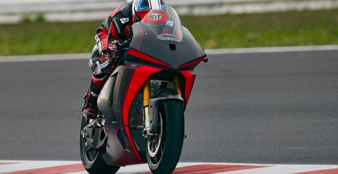 Así "suena" la Ducati V21L, la primera moto eléctrica de Ducati