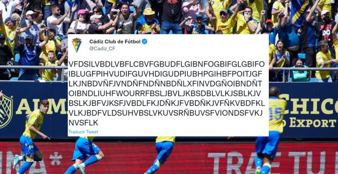 El críptico tuit del Cádiz tras ganar al Barça que ha hecho reír hasta a Jordi Évole