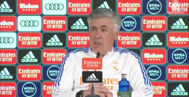 Ancelotti: "No necesito ser un matemático para hacer cuentas. Me gusta más la historia"