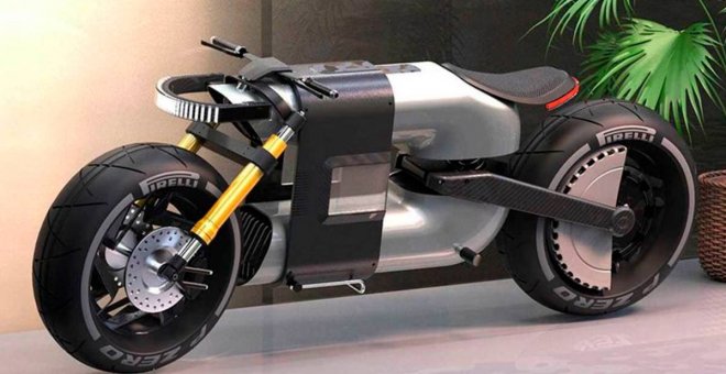 Ioniq Q, la moto eléctrica de Hyundai nacida de la imaginación de un diseñador coreano