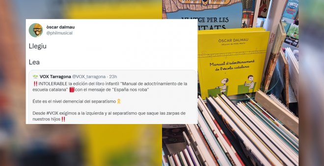 Vox no se entera y carga contra un libro sarcástico sobre el "adoctrinamiento" en la escuela catalana: "¿Sabéis que los libros están para abrirlos?"
