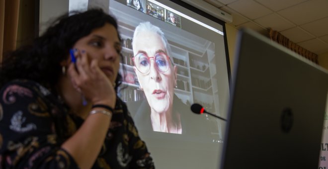 Cristina Garaizábal dio perspectiva histórica al debate feminista