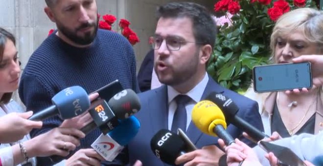 Aragonès ve "inadmisible" que aún no haya explicaciones claras del Gobierno sobre el espionaje