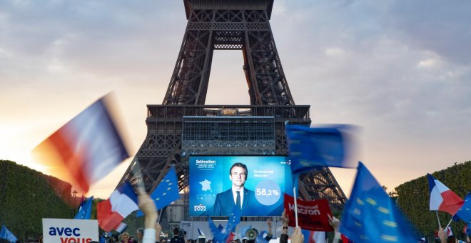 Dominio Público - El voto prestado a Macron, la derrota agridulce de Le Pen y la exhausta democracia francesa