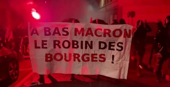 Dos personas mueren abatidas durante las protestas contra Macron