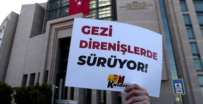 El activista y empresario turco Osman Kavala, condenado a cadena perpetua por "conspiración para derrocar al Gobierno"