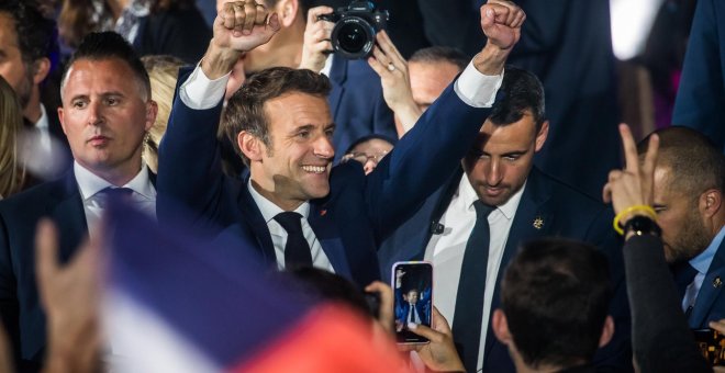 Macron arrasa entre los franceses censados en España con más del 83% de apoyo
