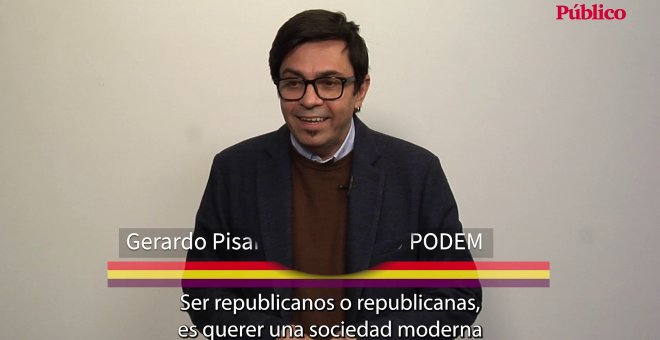 Gerardo Pisarello: "El republicanismo es la mejor propuesta para que la juventud pueda gozar de todo por lo que lucharon nuestros abuelos"