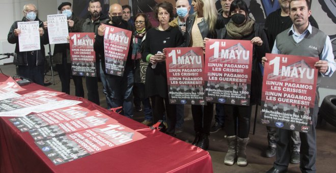 Un 1 de Mayo contra la desigualdad social y el rearme de la OTAN