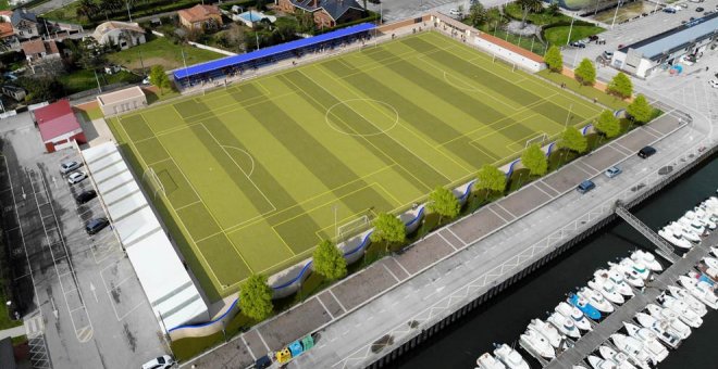 Suances tendrá el campo de fútbol renovado para la próxima temporada