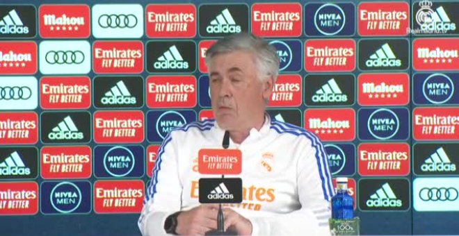 Ancelotti: "Los grandes tenistas, cuando tienen un match ball, lo ganan"