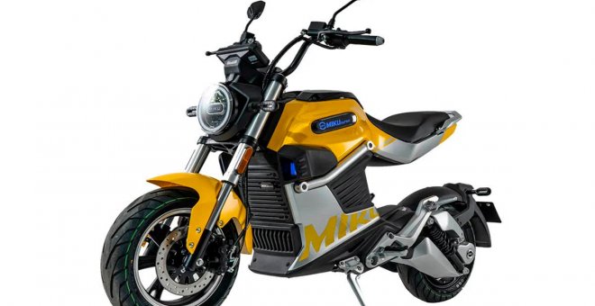 Llega a España la motocicleta eléctrica Miku Super Electric: equivalente a 125 cc por 3.699 euros