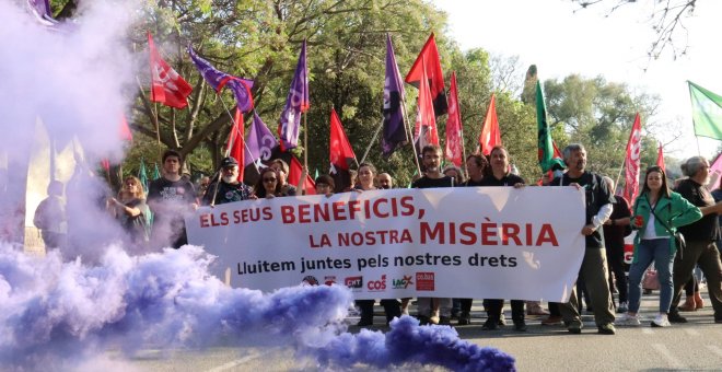 La reivindicació de la pujada dels sous i el bloqueig dels convenis marquen un 1 de Maig preelectoral