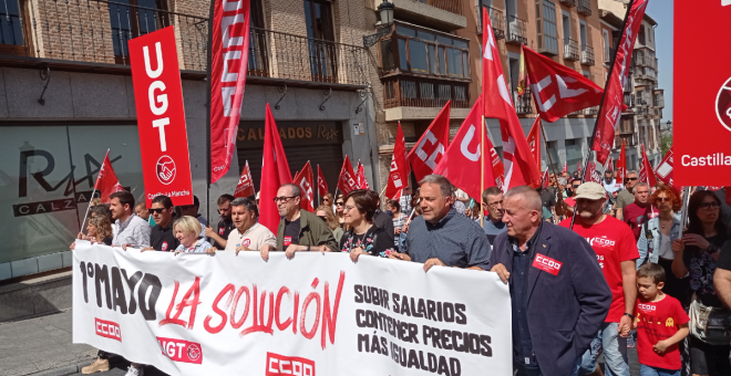 Los trabajadores de Castilla-La Mancha salen a la calle para exigir no perder más poder adquisitivo