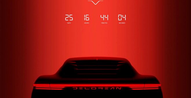 DeLorean hace oficial la fecha de presentación de su renacido eléctrico, antes de lo esperado