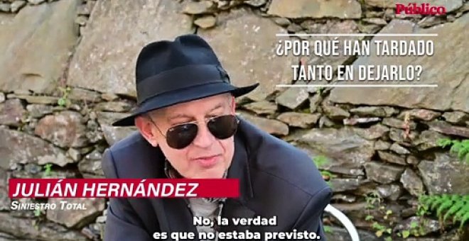 Vídeo| Julián Hernández: Sobre porque han tardado tanto en dejarlo.