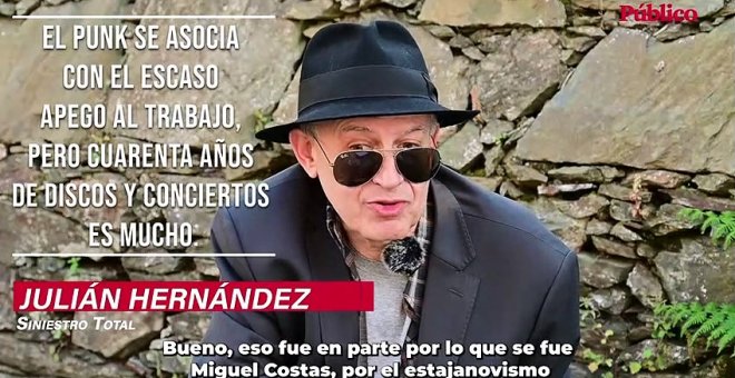 Vídeo| Julián Hernández: Sobre los cuarenta años de discos y conciertos