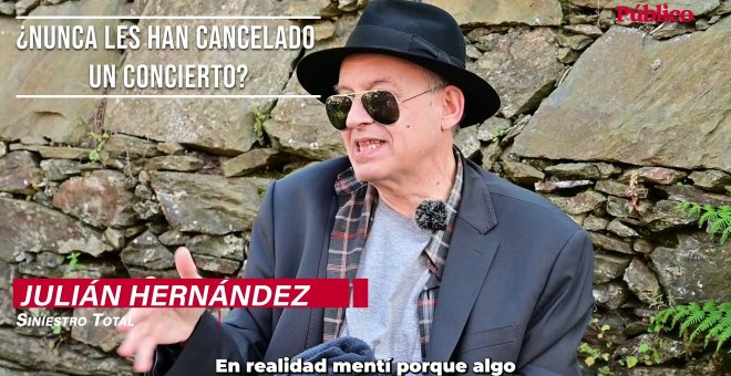 Vídeo| Julián Hernández: Sobre si les han cancelado algún concierto