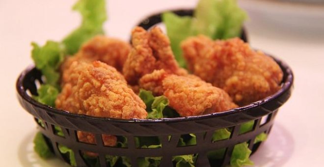 Pato confinado - Receta de pollo frito crujiente al estilo del KFC